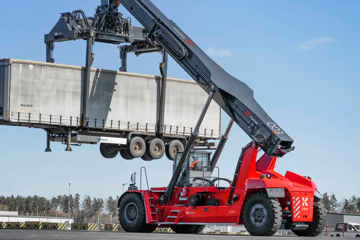 Kalmar Eco Reachstacker