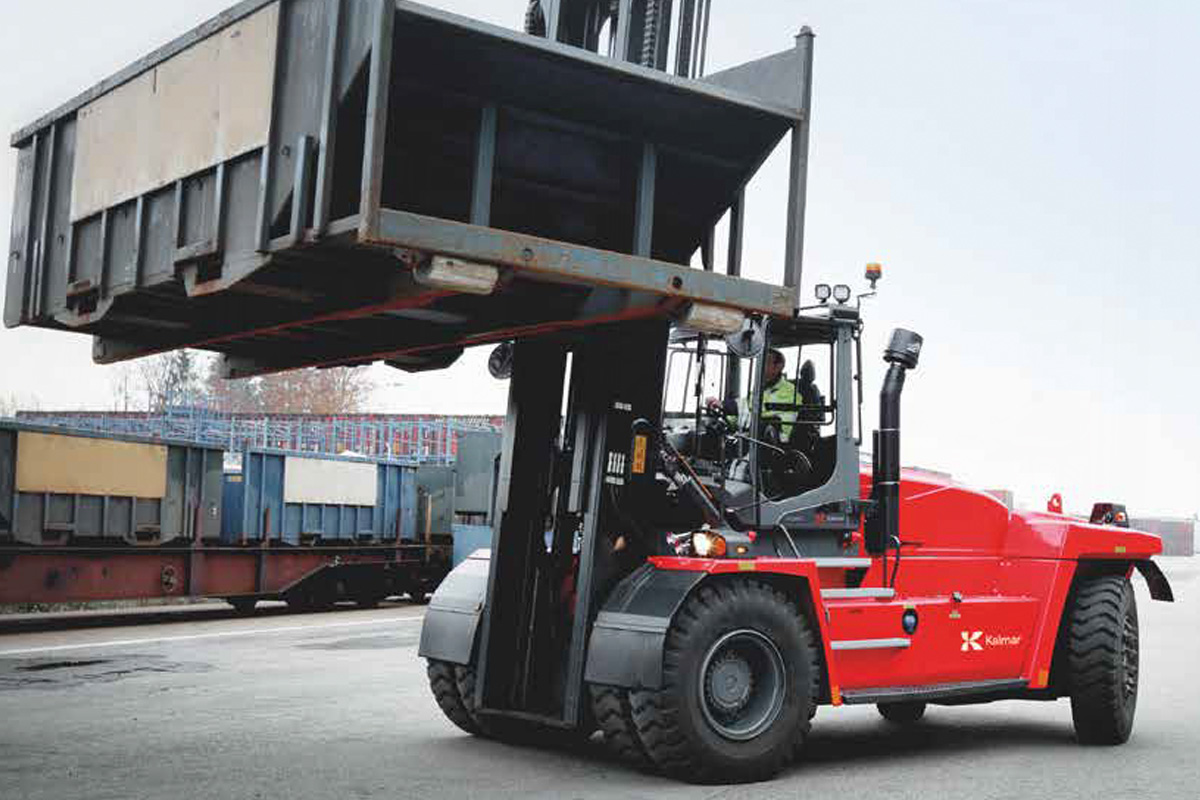 Kalmar Large Pneumatic Forklift