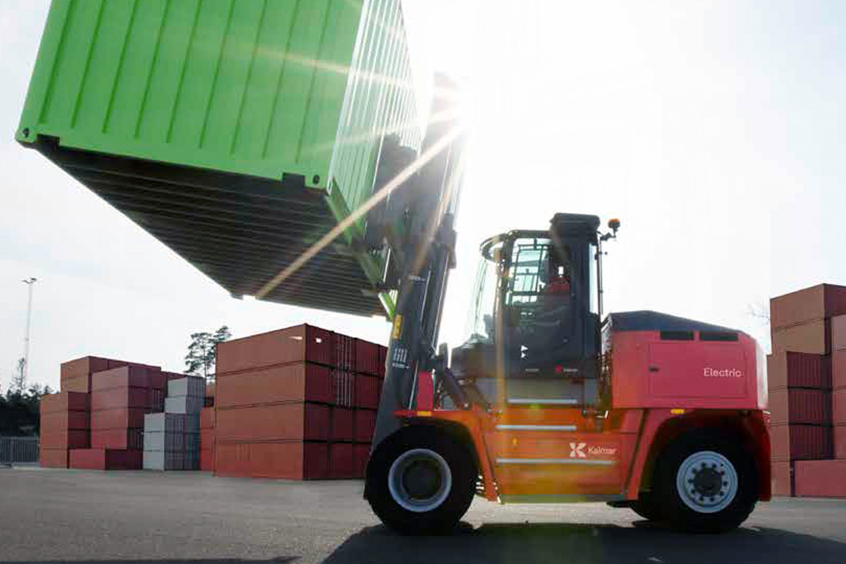 kalmar electric forklift