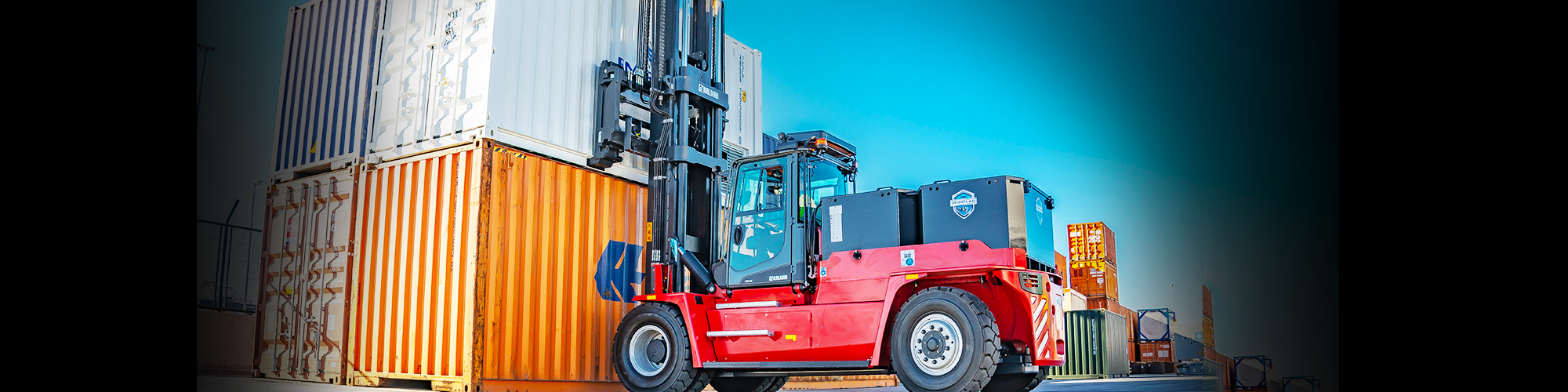 kalmar electric heavy forklift