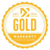 Darr gold warranty certification