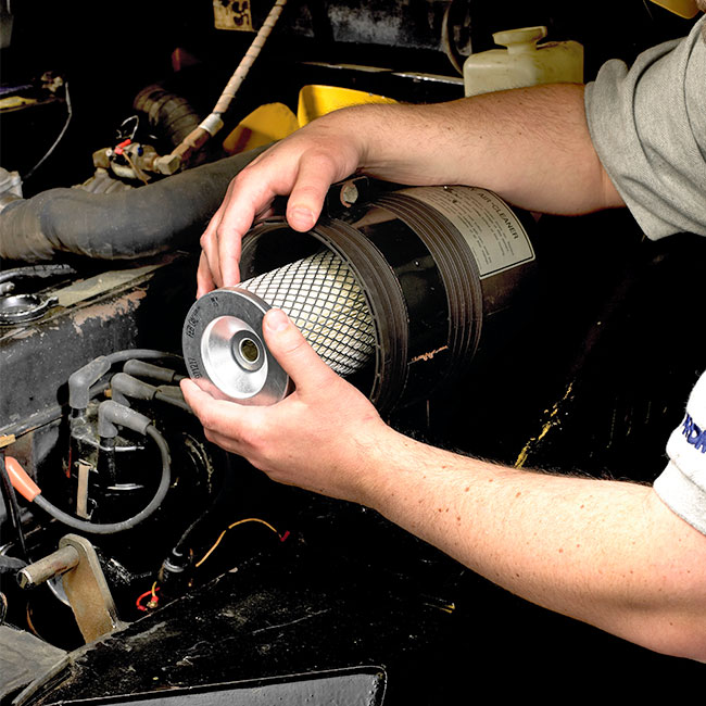 promatch filter in a forklift