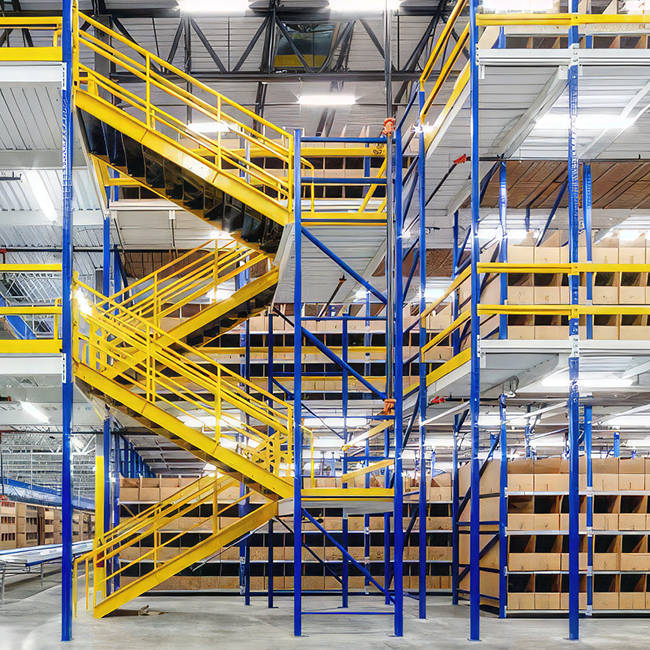 cowboys warehouse with mezzanine for additional storage