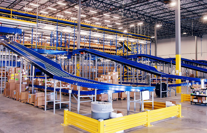 Dallas Cowboys warehouse carousel system